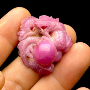 Mặt Rồng Phun Châu - Đá Ruby Tự Nhiên #MRB-220926-02