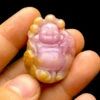 Mặt Phật Di Lặc Gánh Đào - Đá Sapphire Lục Yên #MSP-220926-01 3