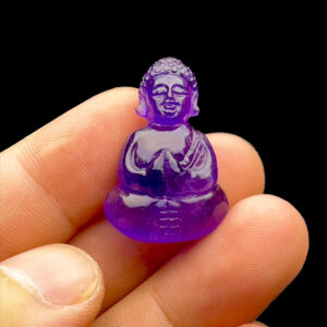 Mặt Tiểu Phật Thạch Anh Tím - Amethyst #MTAT-220902-01