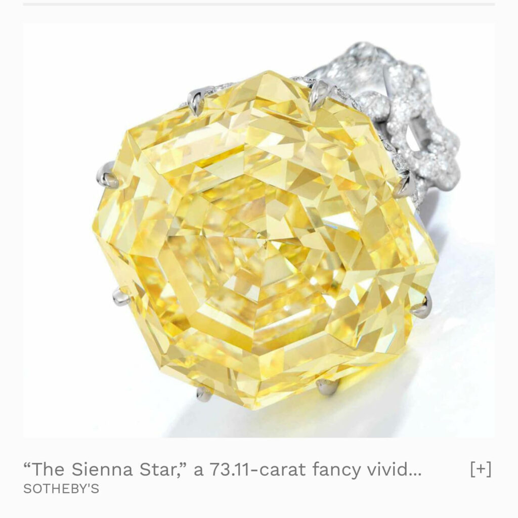 kim cương vàng - The Sienna Star
