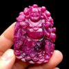 Mặt Phật Di Lặc - Đá Ruby Tự Nhiên #MRB-230204-06 2
