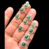 Nhẫn Hồ Lô - Bạc - Đá Phỉ Thuý Chuẩn A #NPTA-230218-01 2