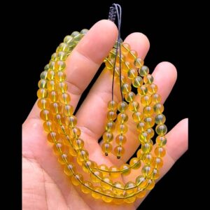 Vòng Tay - Đá Hổ Phách Dominica Tự Nhiên #VHP-230218-01