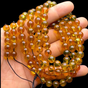 Vòng Tay - 108 Hạt - Đá Hổ Phách Tự Nhiên #VHP-230225-02