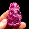 Mặt Quan Thánh Đế Quân – Đá Ruby Tự Nhiên #MRB-230414-02 2