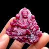 Mặt Quan Âm Tự Tại - Đá Ruby Huyết Kính #MRB-230422-02 2