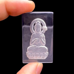 Mặt Đại Thế Chí Bồ Tát – Đá Thạch Anh Trắng #MTAT-230418-05