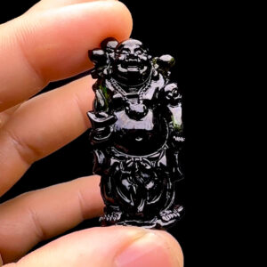 Mặt Phật Di Lặc - Đá Tourmaline Lục Yên #MTM-230422-02