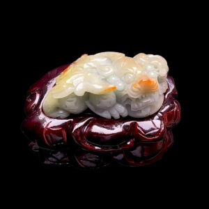 Mặt Tỳ Hưu Tài Lộc - Đá Cẩm Thạch Chuẩn A #MCTA-230601-02