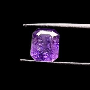 Mặt Nhẫn - Đá Sapphire Tím Tự Nhiên #MSP-230507-03