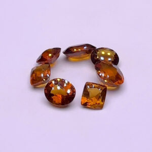 Lô Mặt Nhẫn - Garnet Cam Tự Nhiên #MGN-230702-01