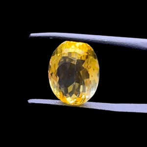 Mặt Nhẫn - Đá Thạch Anh Vàng Tự Nhiên #MTAV-230605-01