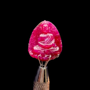 Mặt Bổn Sư Thích Ca - Đá Ruby Tự Nhiên #MRB-230804-05