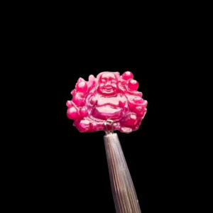 Mặt Phật Di Lặc - Đá Ruby Tự Nhiên #MRB-230807-02