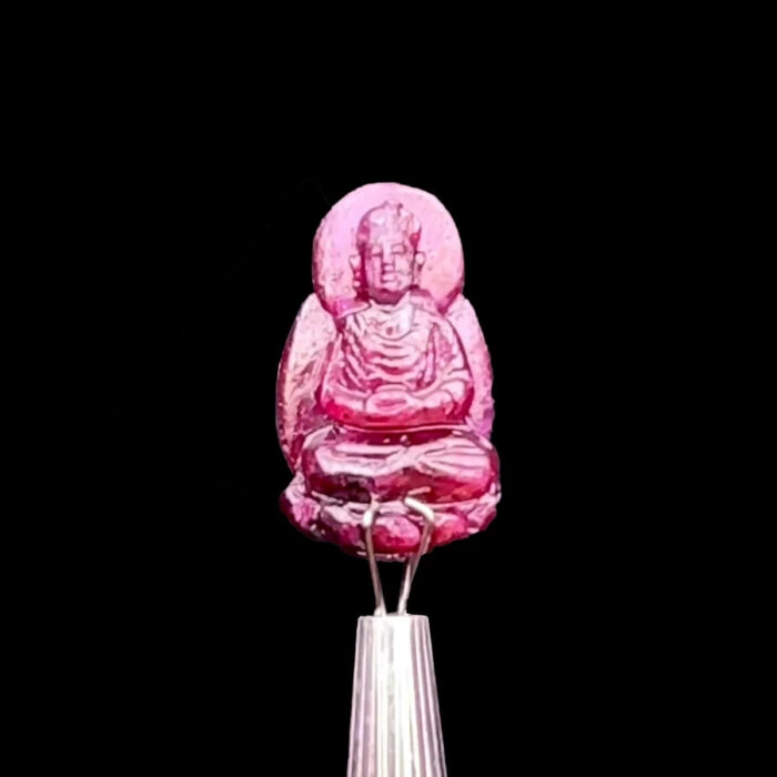 Mặt Phật A Di Đà - Đá Ruby Tự Nhiên #MRB-230904-04 1