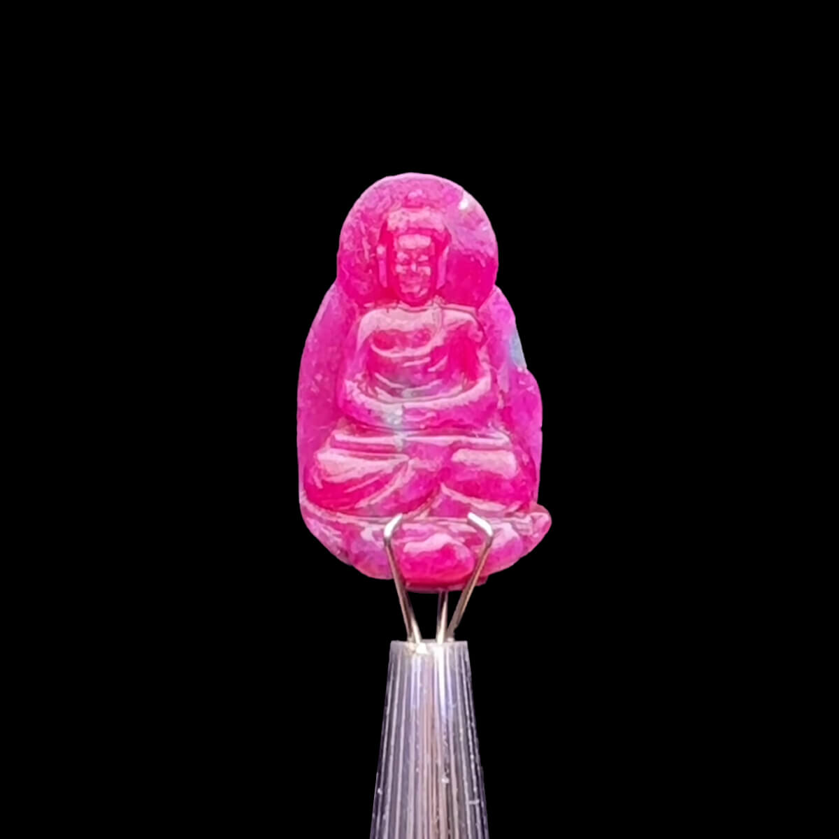 Mặt Phật A Di Đà - Đá Ruby Tự Nhiên #MRB-230905-02