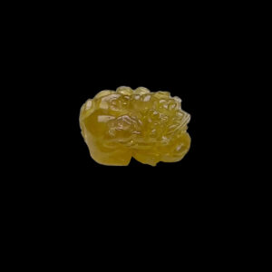 Mặt Cụ Tỳ Hưu Tài Lộc - Đá Tourmaline Lục Yên #MTM-230809-01