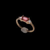 Nhẫn Nữ - Vàng Hồng - Spinel Lục Yên Tự Nhiên #NSPN-230808-01 3