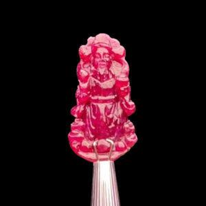 Mặt Thần Tài - Đá Ruby Huyết Tự Nhiên #MRB-230907-03