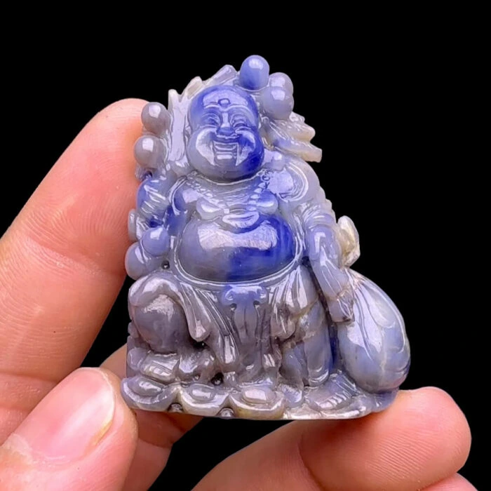 Mặt Phật Di Lặc - Đá Sapphire Tự Nhiên #MSP-231108-06 1