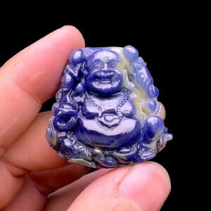 Mặt Phật Di Lặc - Đá Sapphire Tự Nhiên #MSP-231111-03