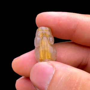 Mặt Tỳ Hưu - Thạch Anh Tóc Vàng #MTV-231104-03