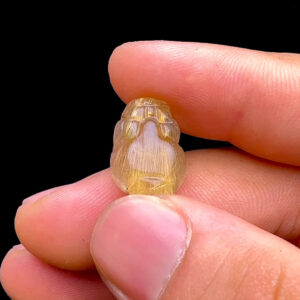 Mặt Tỳ Hưu - Thạch Anh Tóc Vàng #MTV-231106-03