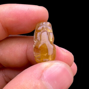 Mặt Tỳ Hưu - Thạch Anh Tóc Vàng Bã Mía #MTV-231107-03