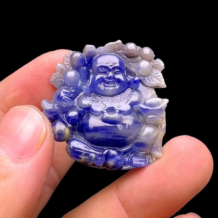 Mặt Phật Di Lặc - Đá Sapphire Tự Nhiên #MSP-231114-03 1