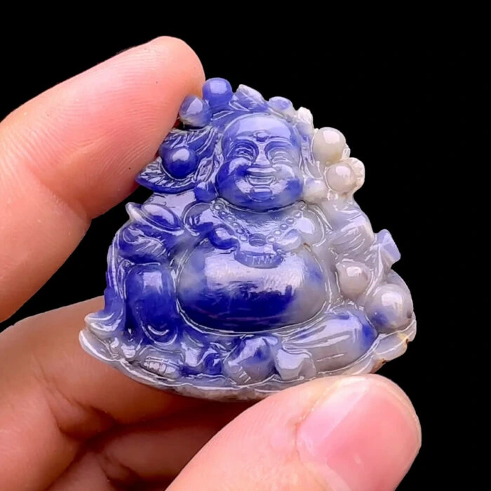 Mặt Phật Di Lặc - Đá Sapphire Tự Nhiên #MSP-231114-07 1