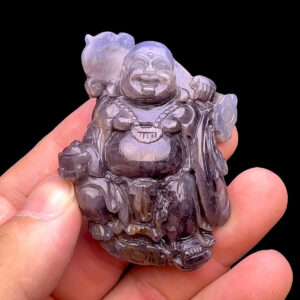 Mặt Phật Di Lặc - Đá Sapphire Sao Tự Nhiên #MSP-231115-04