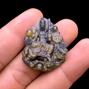 Mặt Văn Thù Bồ Tát - Đá Sapphire Sao Phan Thiết #MSP-240502-01