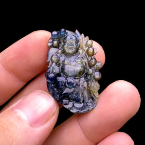 Mặt Phật Di Lặc - Đá Sapphire Sao Phan Thiết #MSP-240502-08