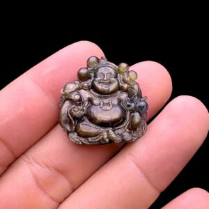 Mặt Phật Di Lặc - Đá Sapphire Sao Phan Thiết #MSP-240503-04