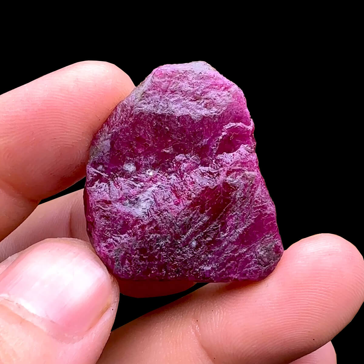 Phôi - Đá Ruby Huyết Kính #MRB-240607-01