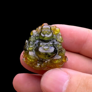 Mặt Phật Di Lặc - Đá Sapphire Tự Nhiên #MSP-240806-01