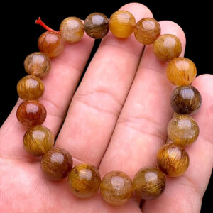 Vòng Tay - Đá Thạch Anh Tóc Đỏ #VTD-240903-01